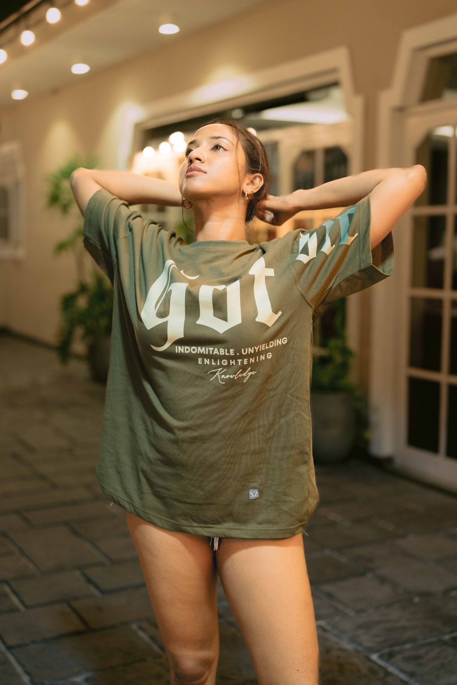 GOT PRINT OVERSIZED UNISEX T-SHIRT