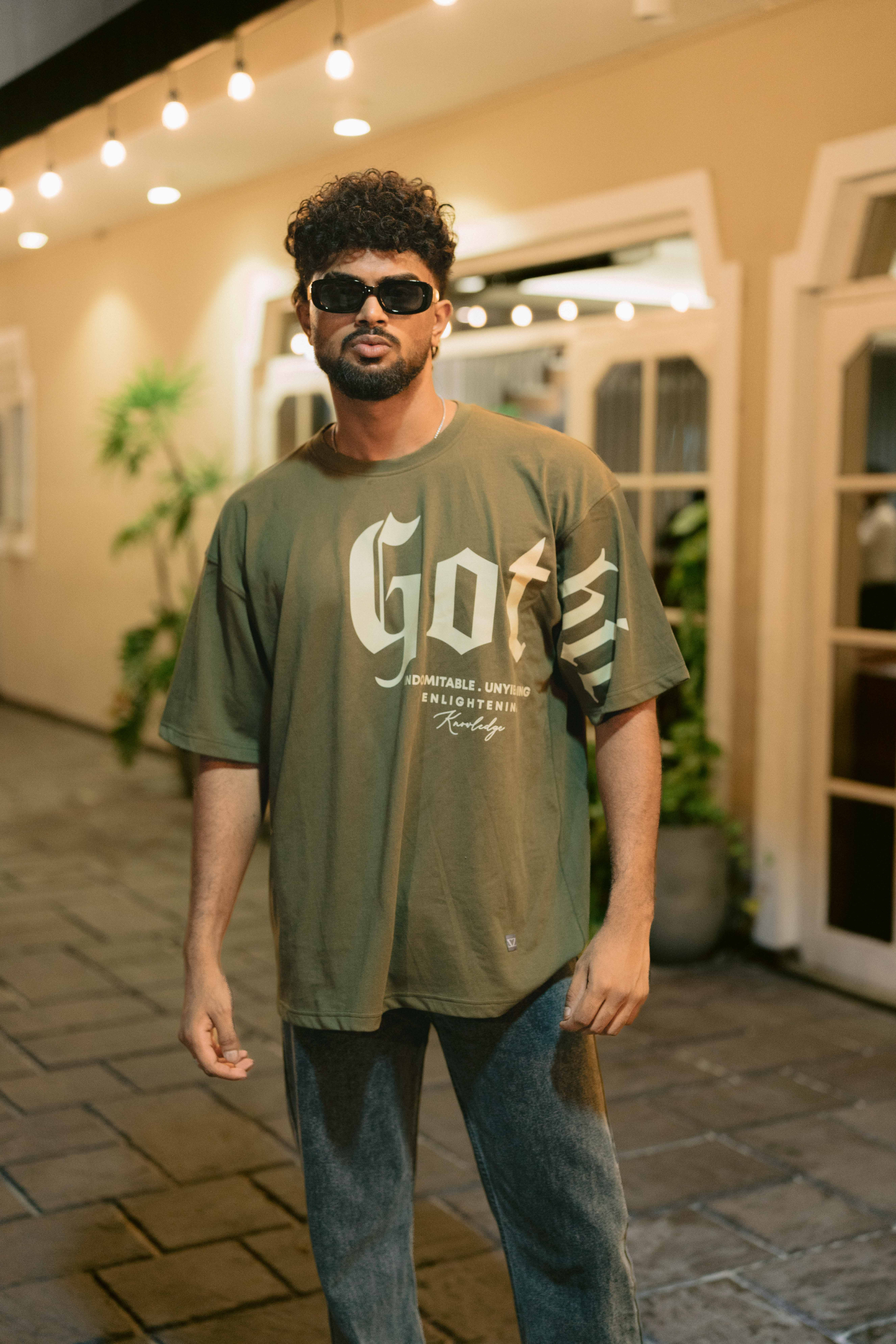 GOT PRINT OVERSIZED UNISEX T-SHIRT